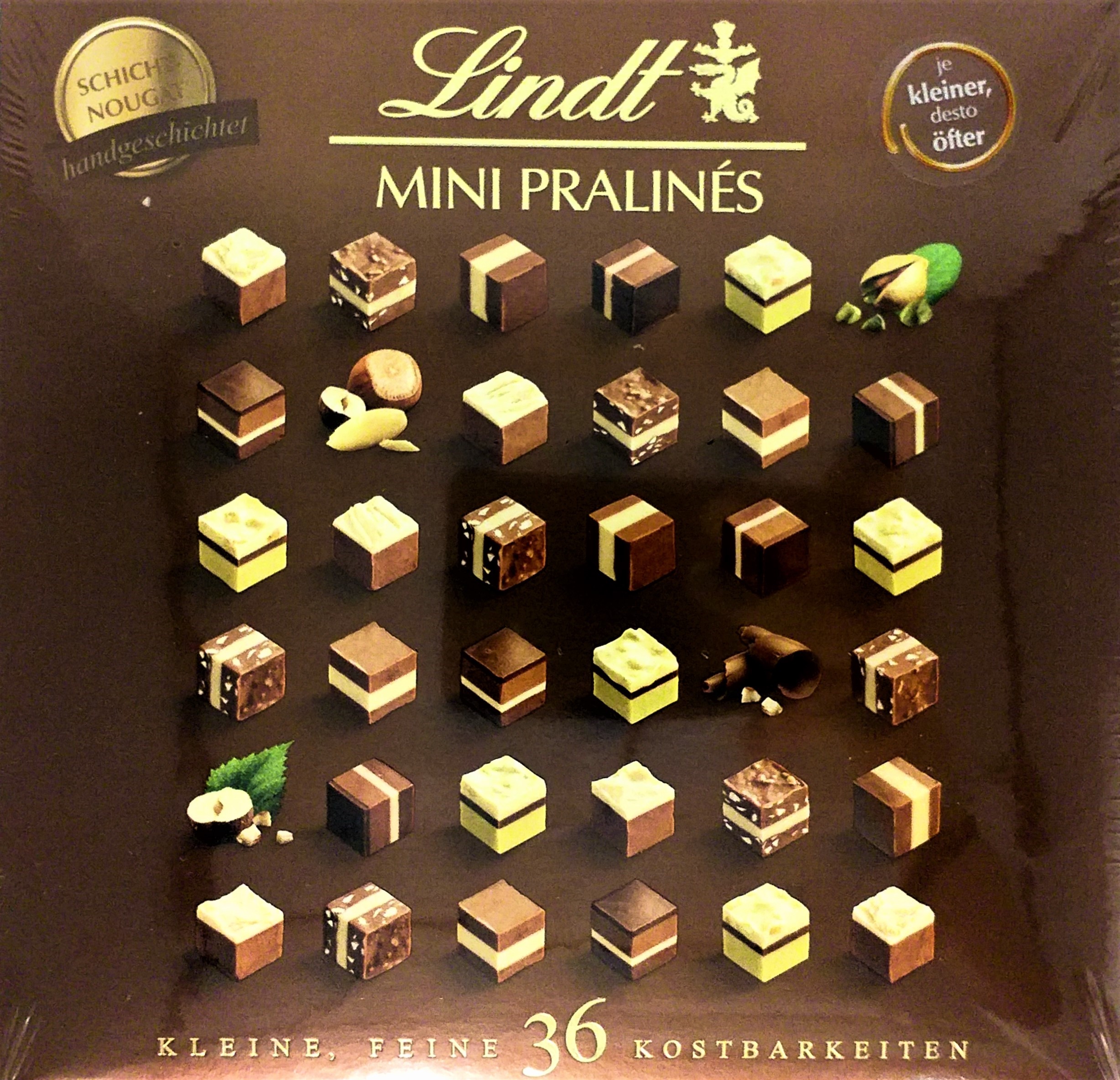 Lindt Mini Pralines Nougat 165g