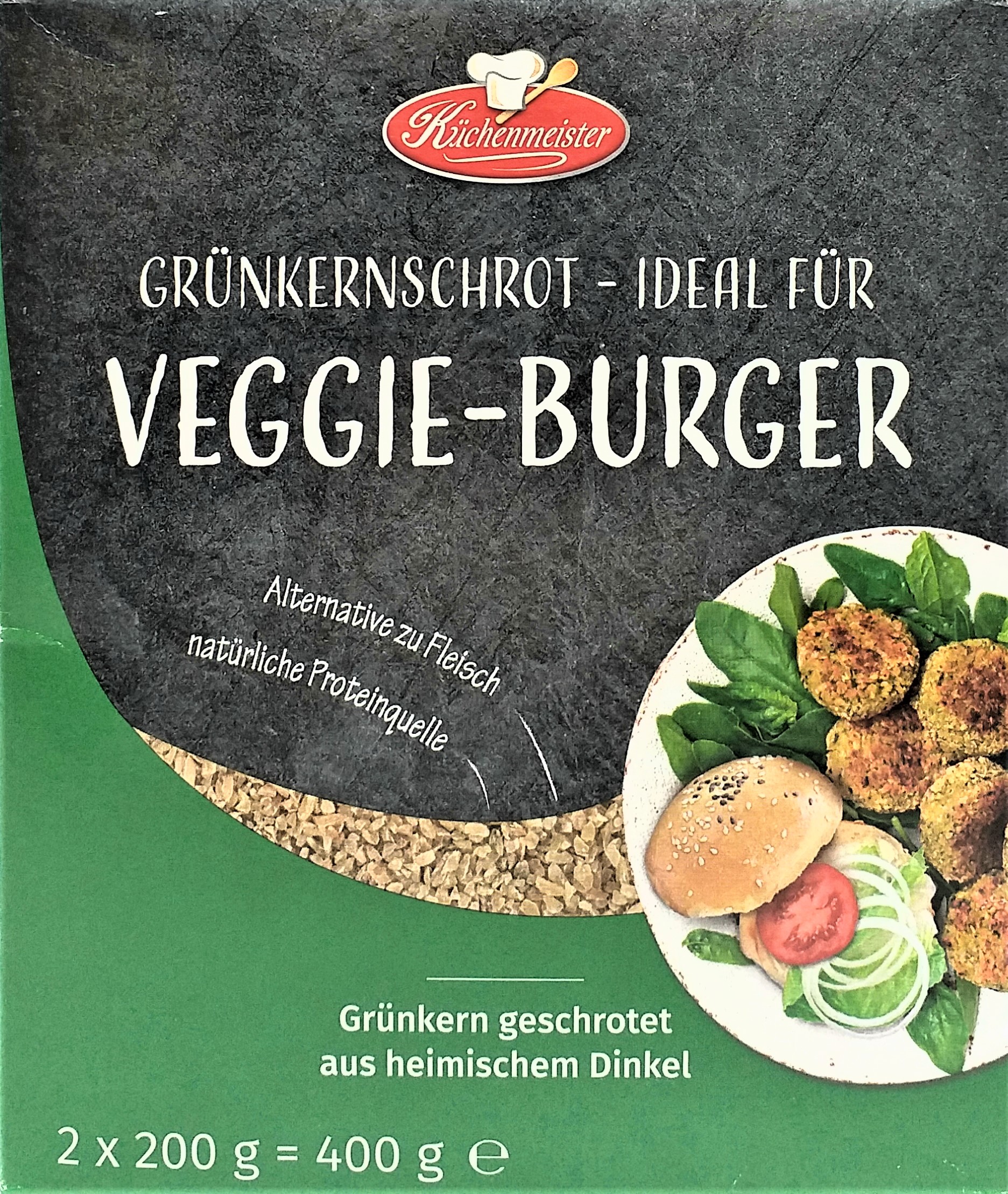 Küchenmeister Grünkernschrot 400g