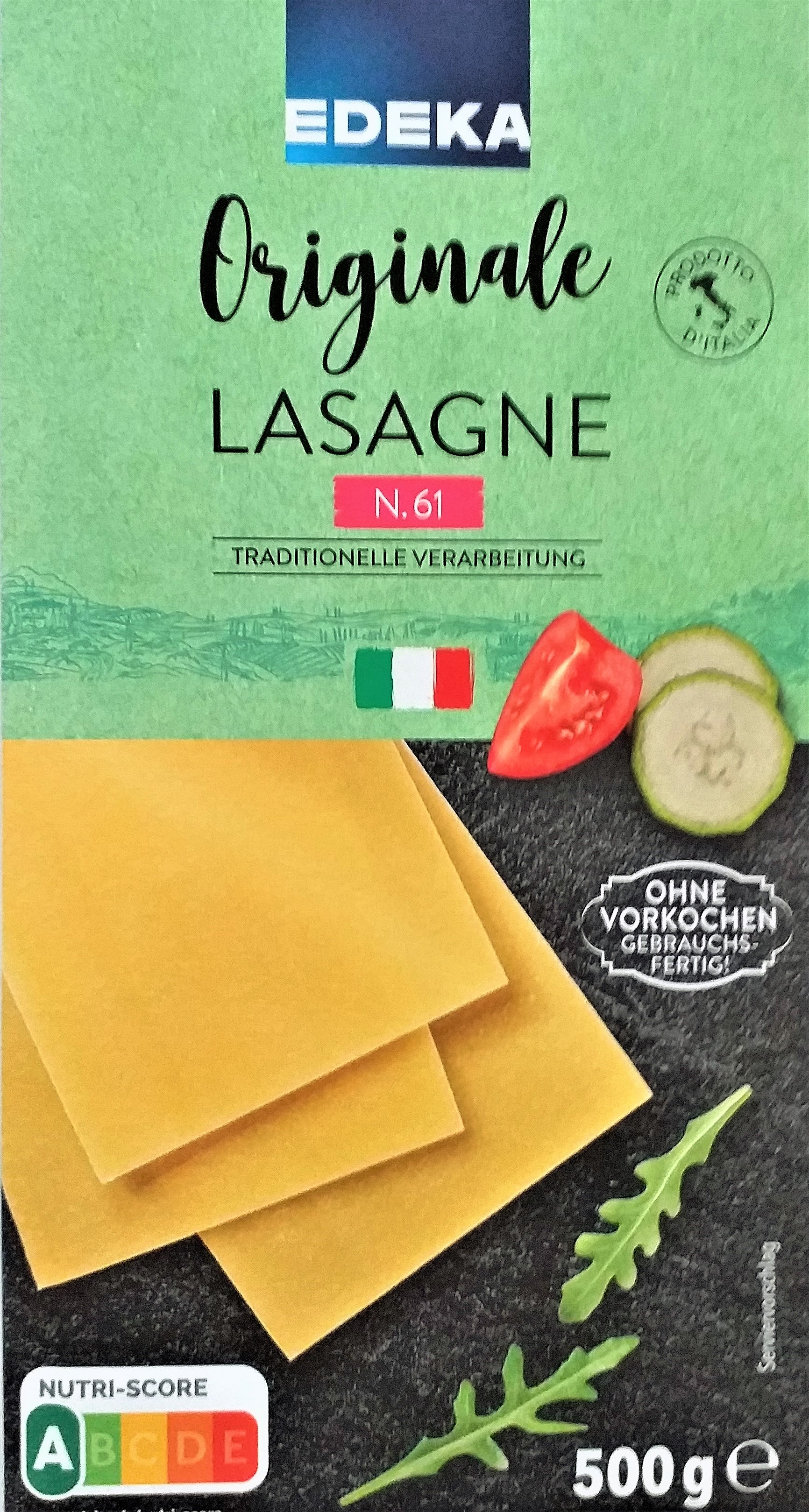EDEKA Original Lasagne N.61 500g