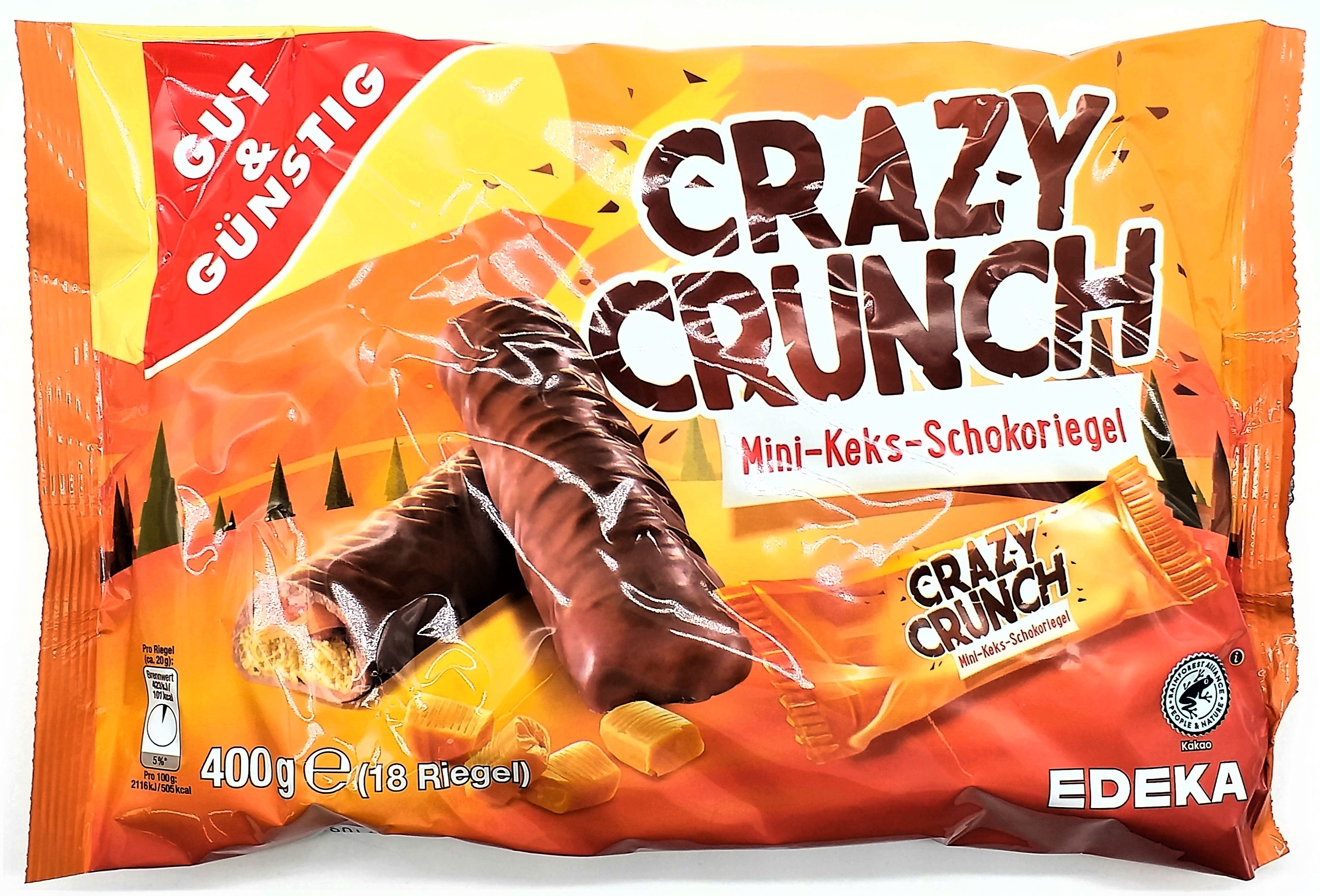 G&G Mini-Keks-Schokoriegel 400g