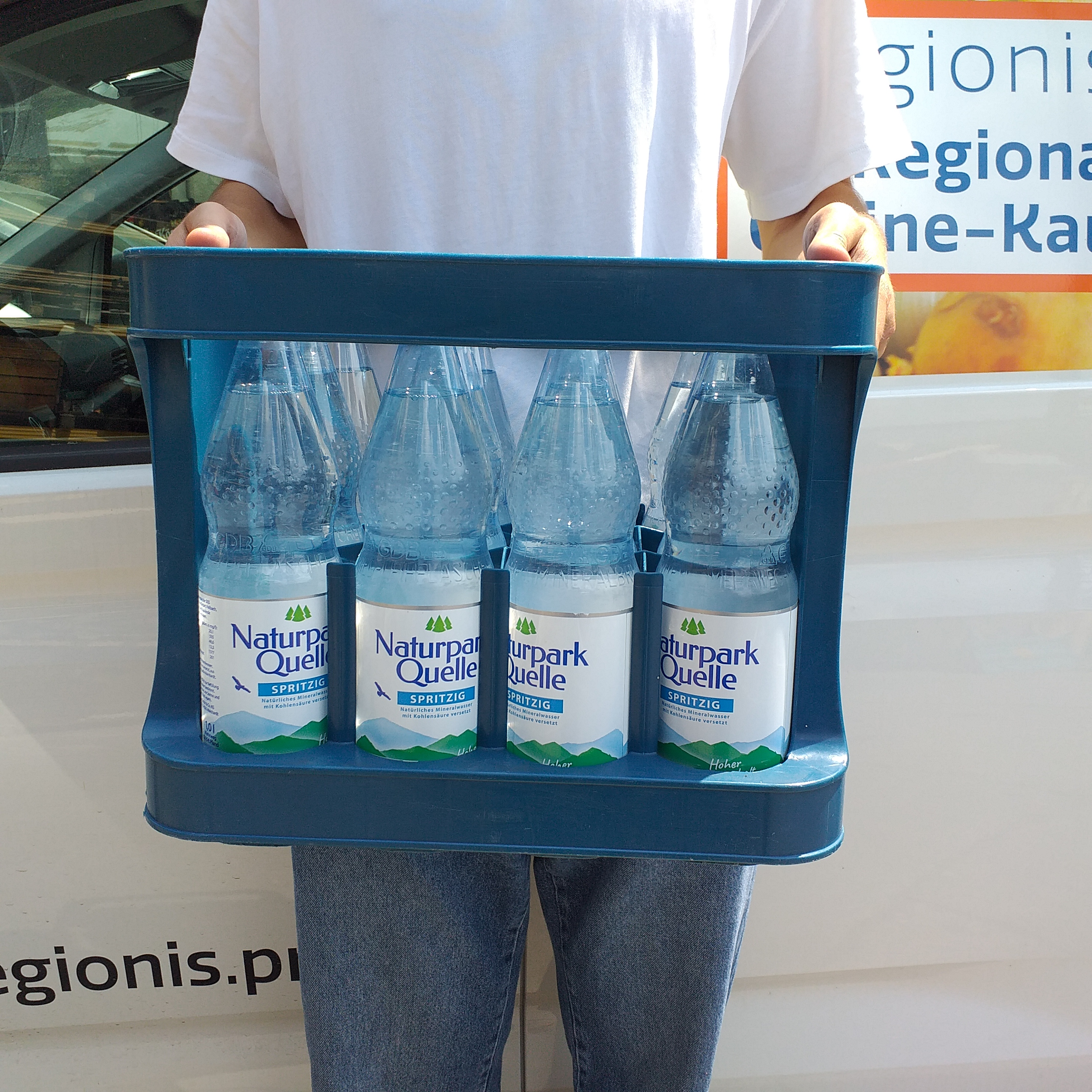 Naturpark Quelle spritzig 12 x 1L (PET - MEHRWEG)