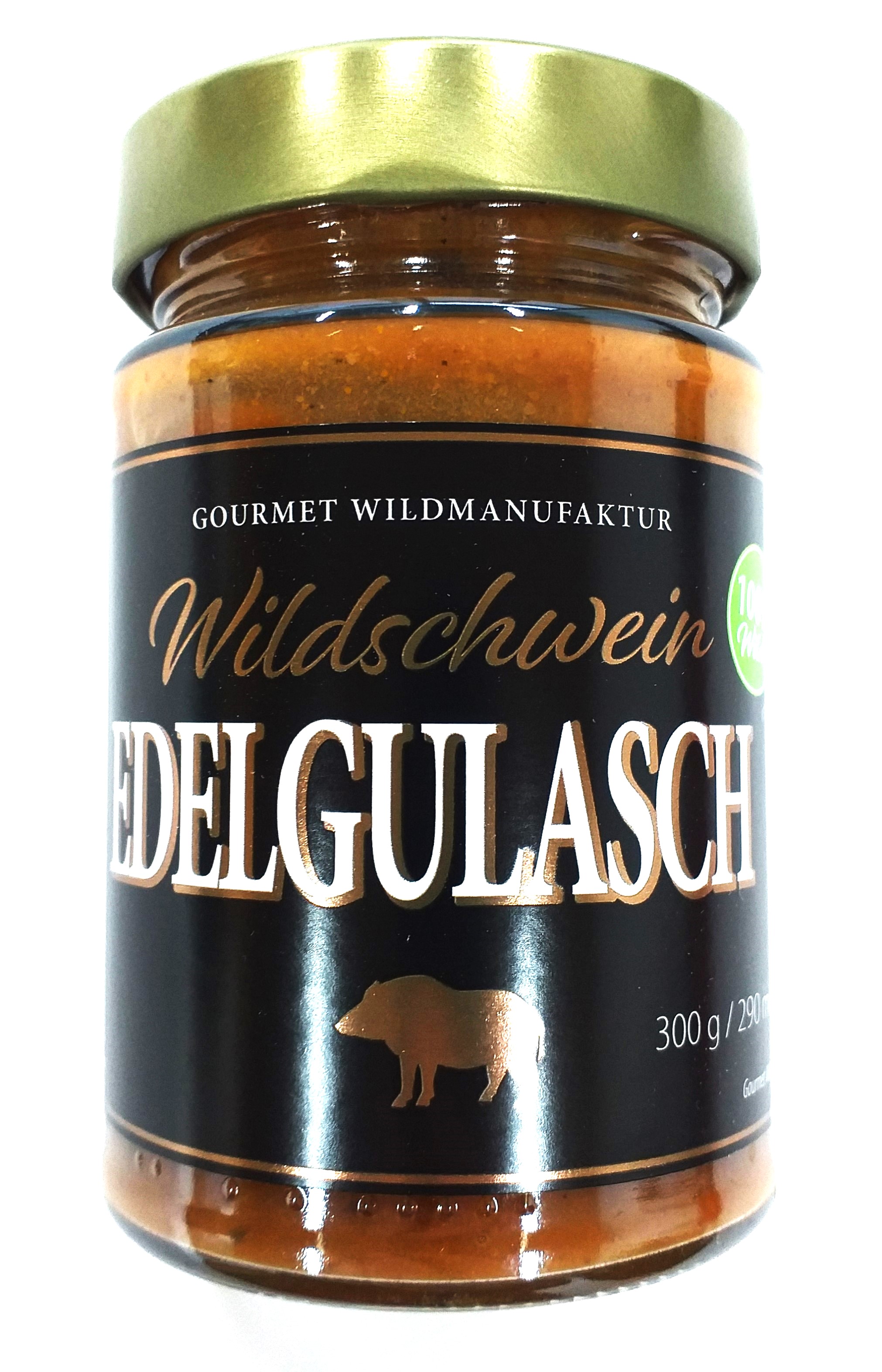 Wildschwein-Edelgulasch 300g