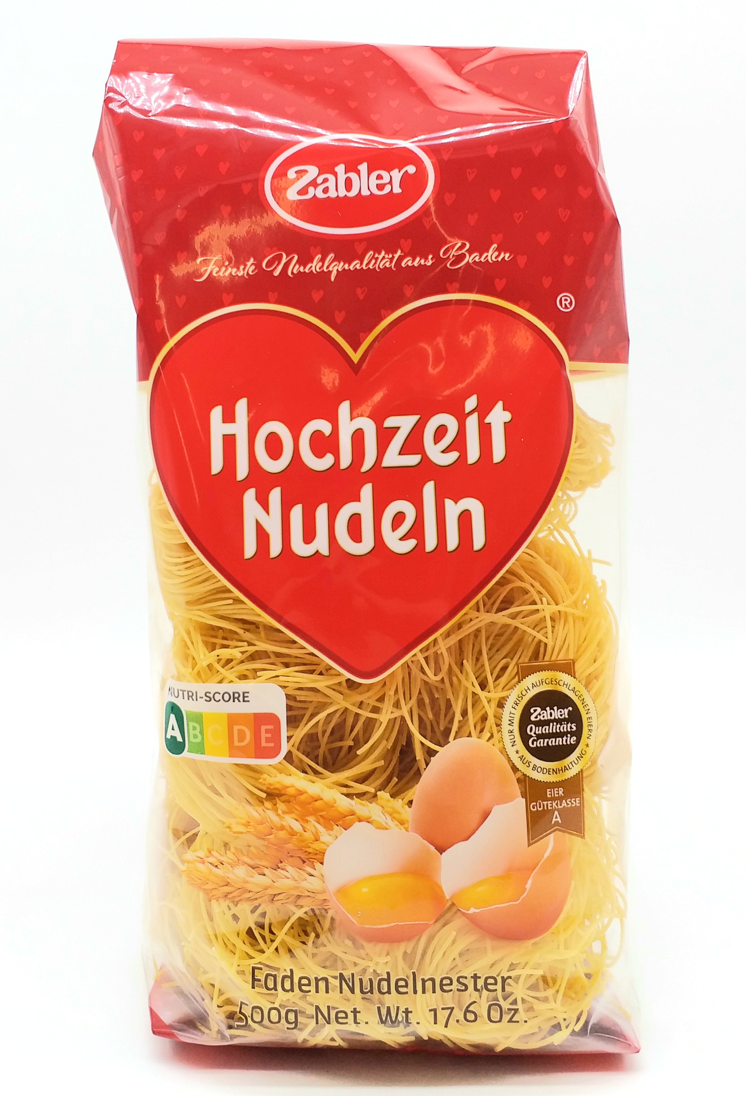 Zabler Faden Nudelnester 500g