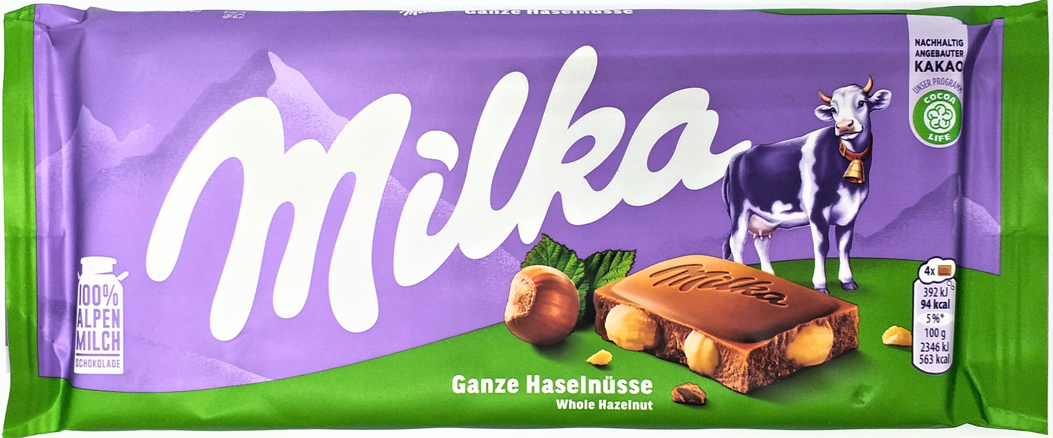 Milka Ganze Haselnuss 100g