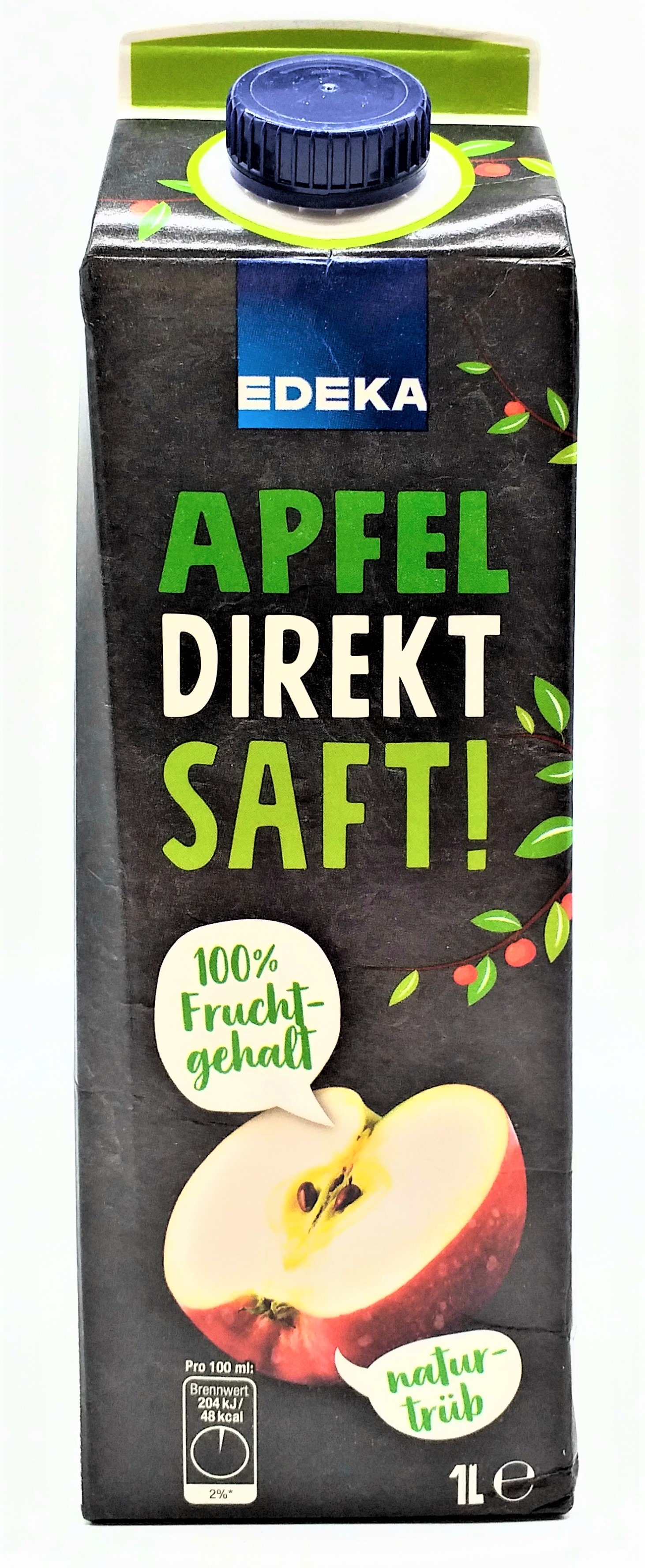 EDEKA Apfel Direktsaft naturtrüb 1l