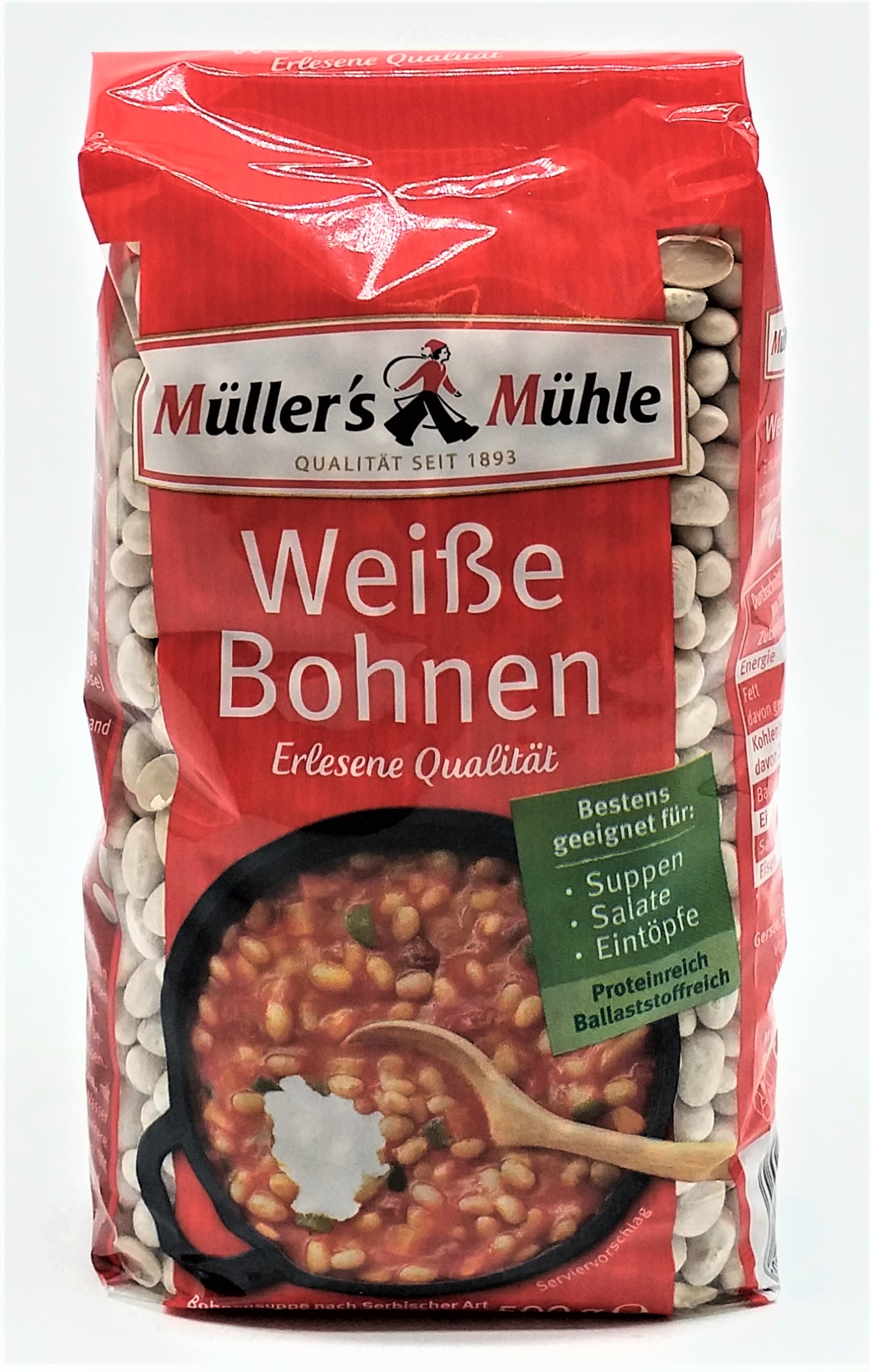 M.Mühle Weiße Bohnen 1kg