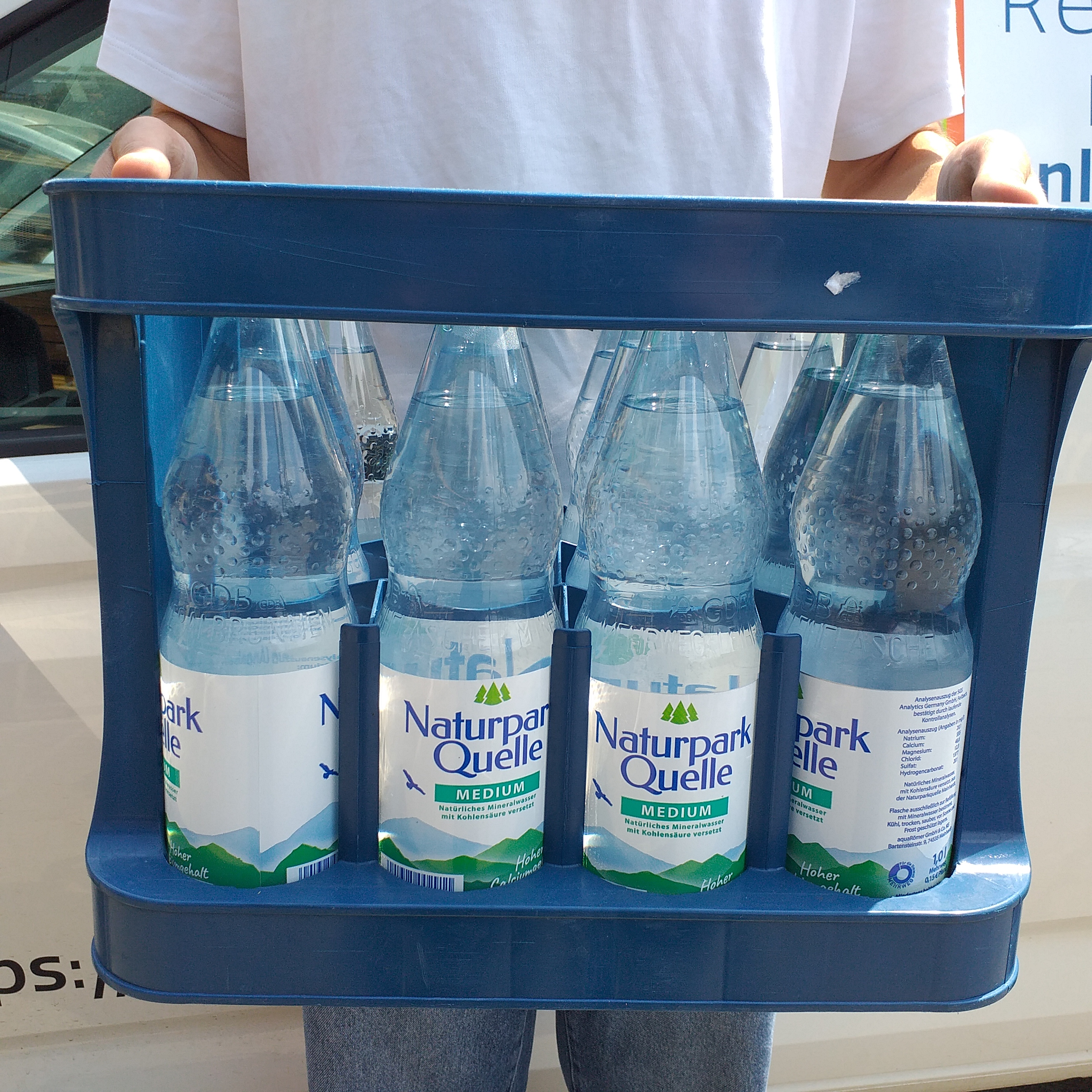 Naturpark Quelle Medium 12 x 1L (PET - MEHRWEG)