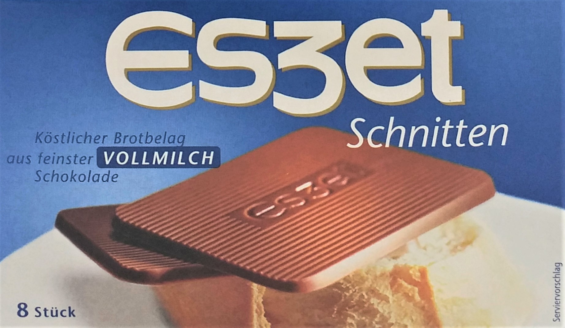 Eszet Schnitten Vollmilch 75g