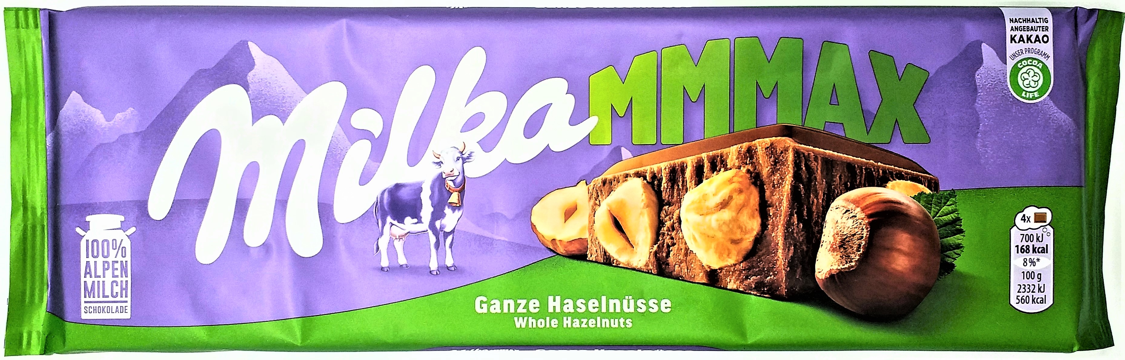 Milka Schokolade Ganze Haselnuss 270g