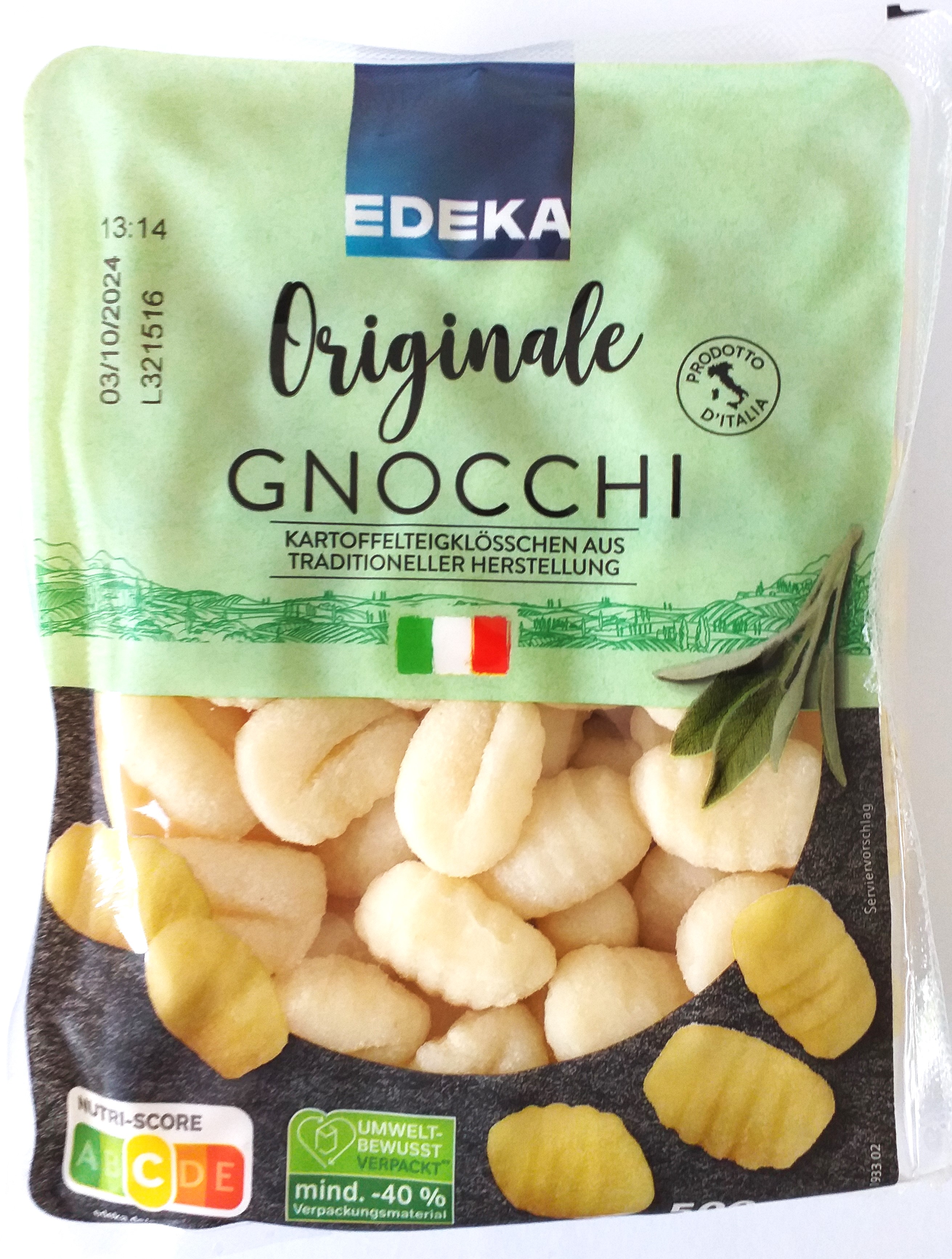 Edeka Originale Gnocchi 500g