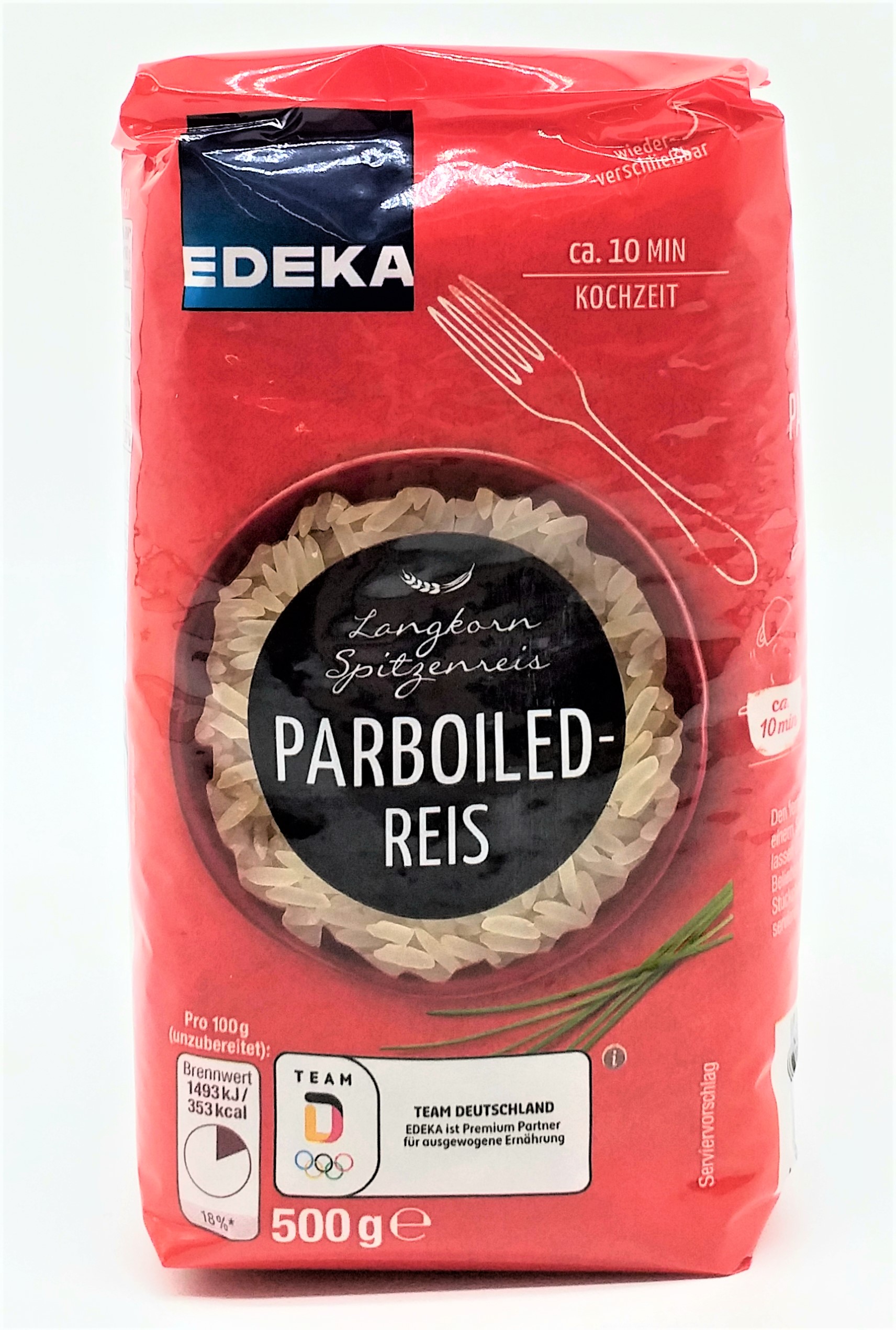 Edeka Parboiled Langkornreis 10 min 500g