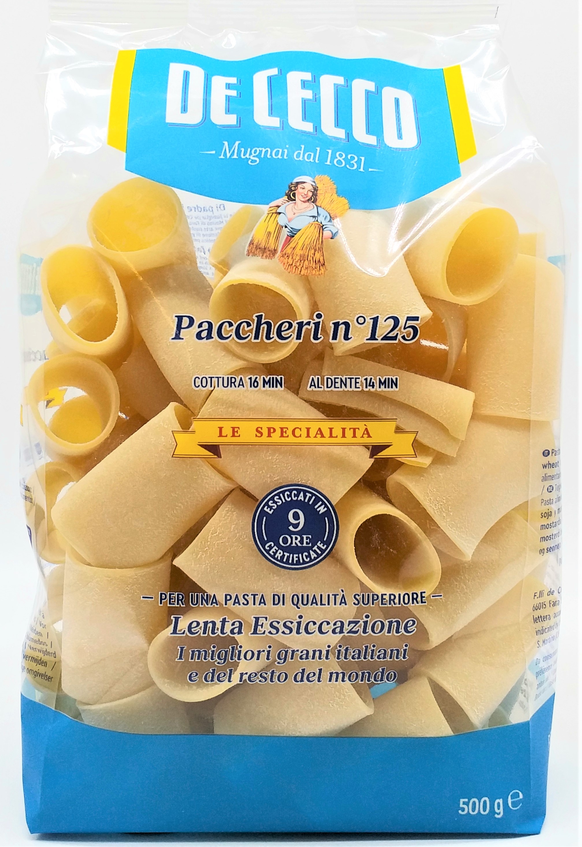De Cecco Paccheri 500g