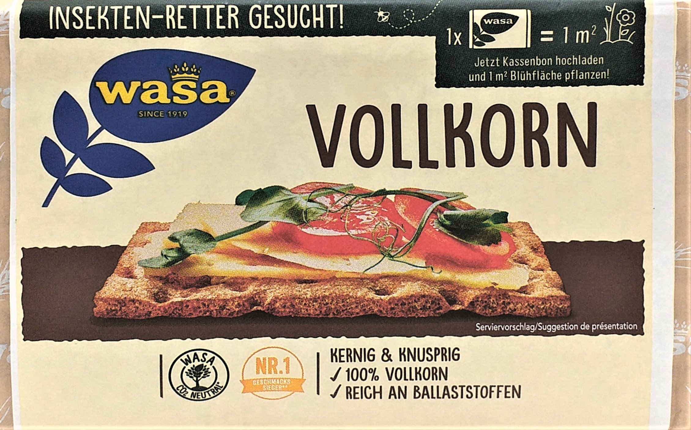 Wasa Knäckebrot Vollkorn 260g