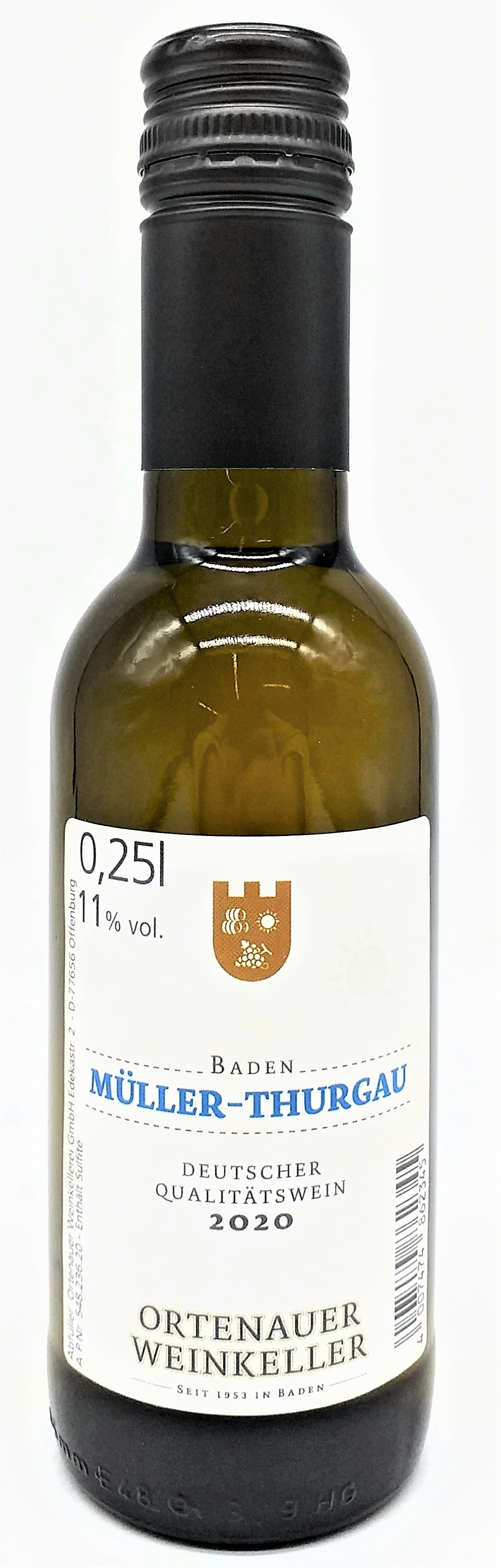 OWK Klassik.Baden Müller-Thur.QbA 0,25l