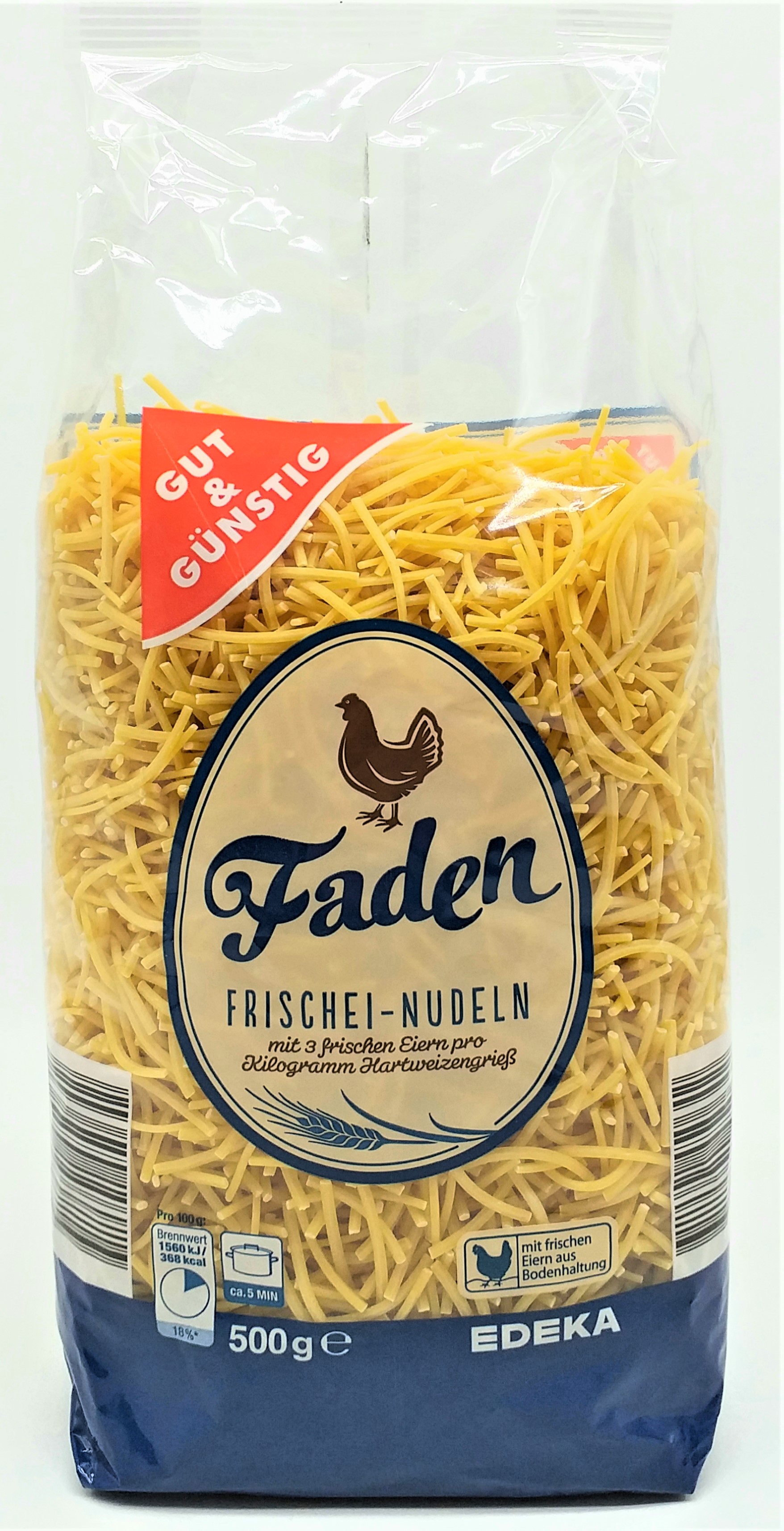 Gut & Günstig Fadennudeln 500g