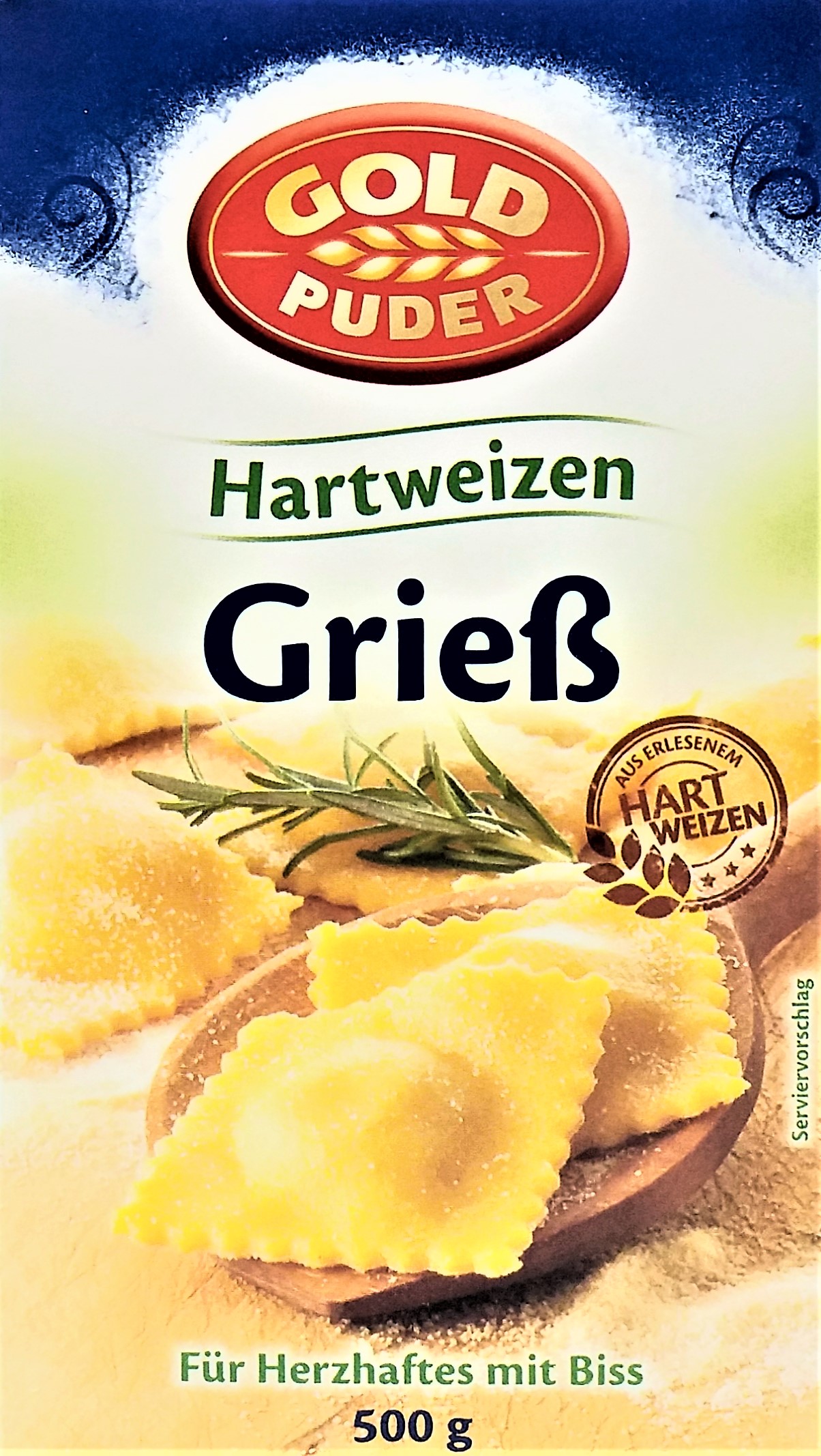 Goldpuder Hartweizengriess 500g