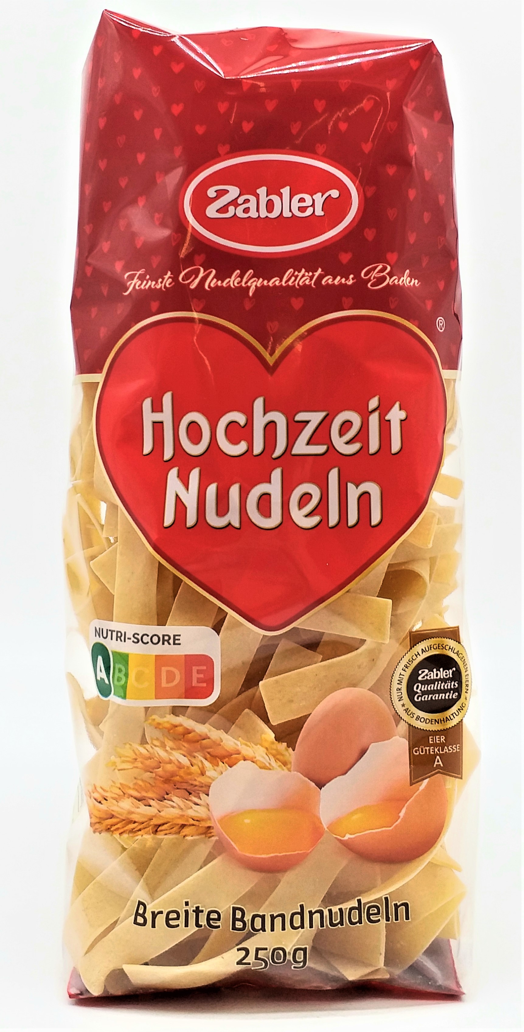 Zabler Hochzeit Nudeln Breite Bandn.250g
