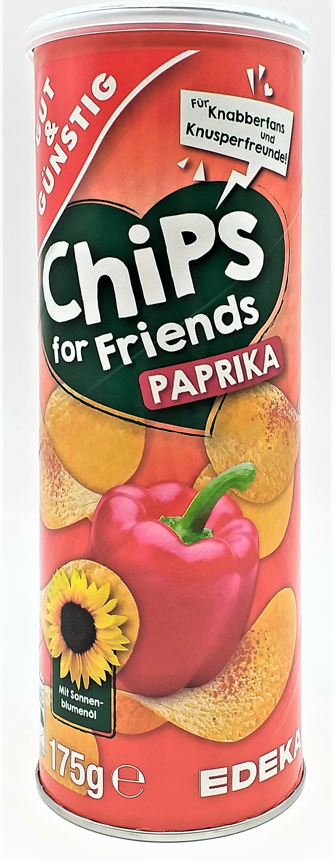 G&G Stapelchips Paprika 175g