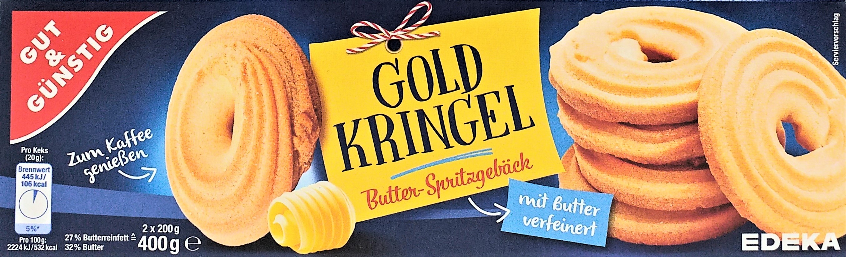G&G Butterspritzgebäck 400g